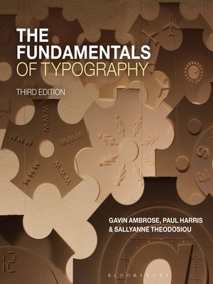 cover image of The Fundamentals of Typography